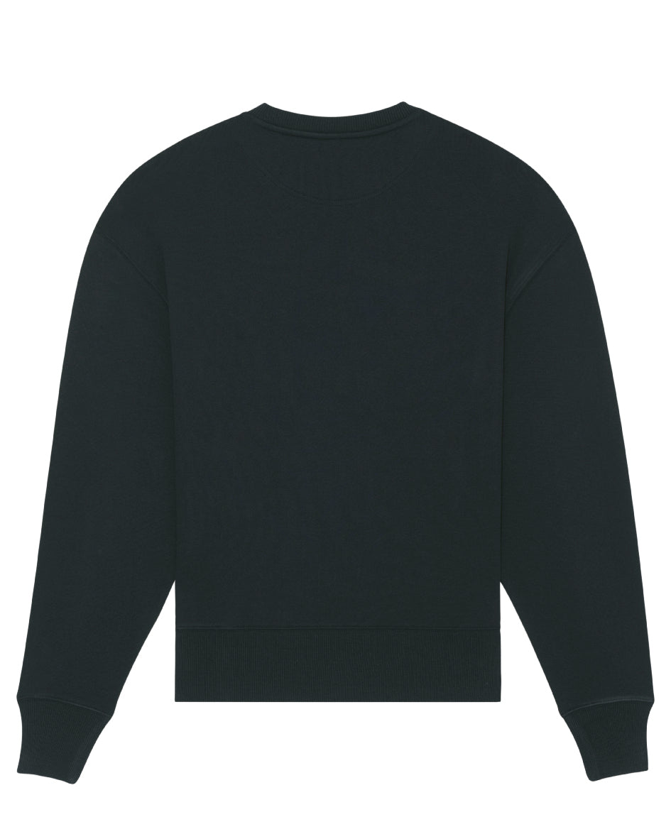 Sweatshirt UNISEX Odr3 Paris noir avec logo imprimé poitrine